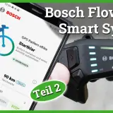 Bosch Flow App zeigt Akku-Status und Reichweite. Das Smart System für dein ebike.