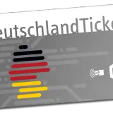 Deutschlandticket als Karte, ideal für alle, die das Deutschlandticket ohne Handy nutzen möchten.