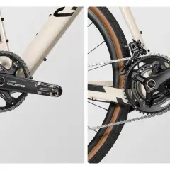 Zwei Fahrradschaltungen im Detail: Shimano CUES und GRX. Verschiedene Fahrrad schaltung typen für unterschiedliche Anforderungen.