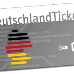 Deutschlandticket als Karte, ideal für alle, die das Deutschlandticket ohne Handy nutzen möchten.