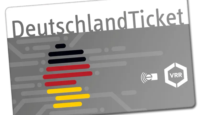 Deutschlandticket als Karte, ideal für alle, die das Deutschlandticket ohne Handy nutzen möchten.